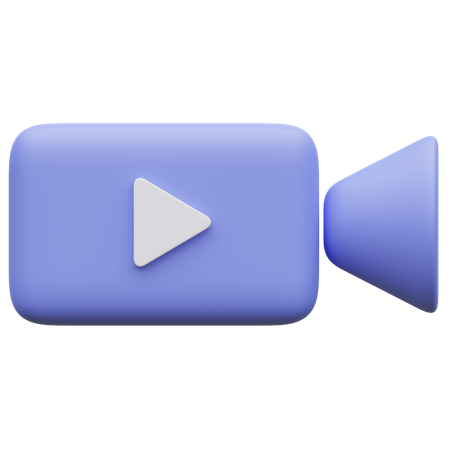 Enregistreur vidéo  3D Icon
