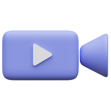 Enregistreur vidéo  3D Icon