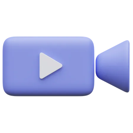 Enregistreur vidéo  3D Icon