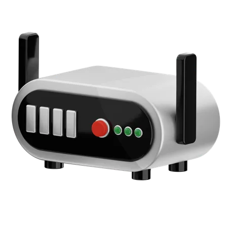 Router de wifi  3D Icon