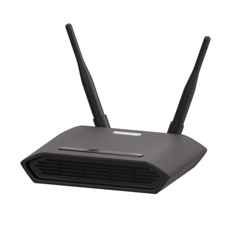 Router de wifi  3D Icon