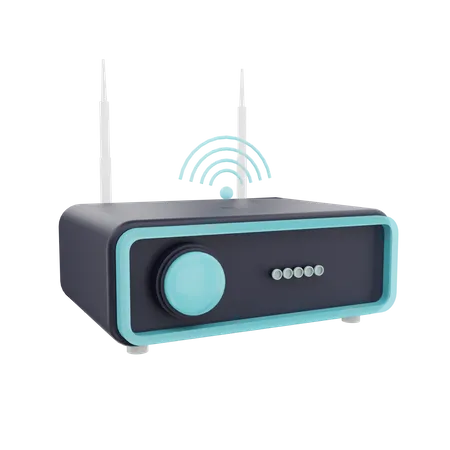 Router de wifi  3D Icon