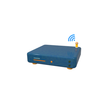 Router de wifi  3D Icon