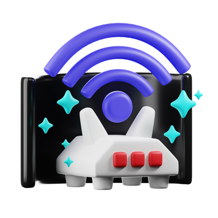 Router de wifi  3D Icon