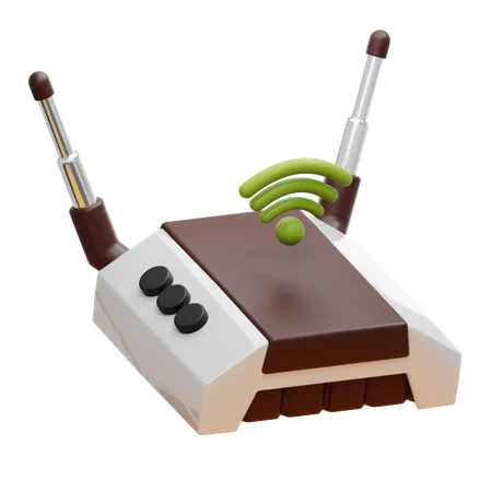 Enrutadores wifi  3D Icon