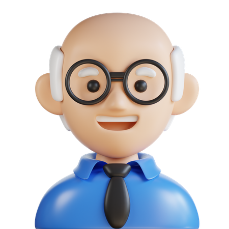 Professeur  3D Icon