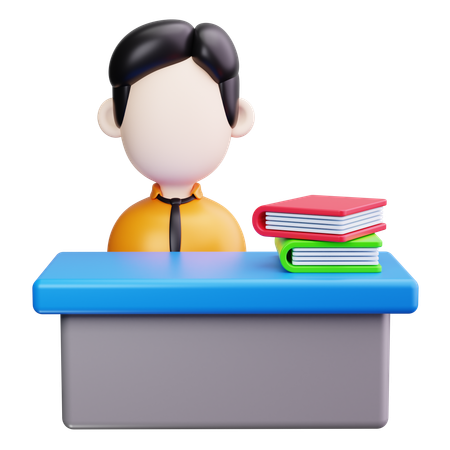 Enseignant, enseignement  3D Icon