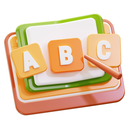 Enseignement  3D Icon