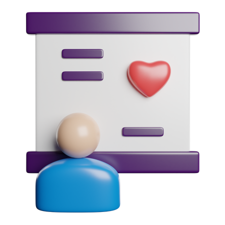 Enseignement  3D Icon