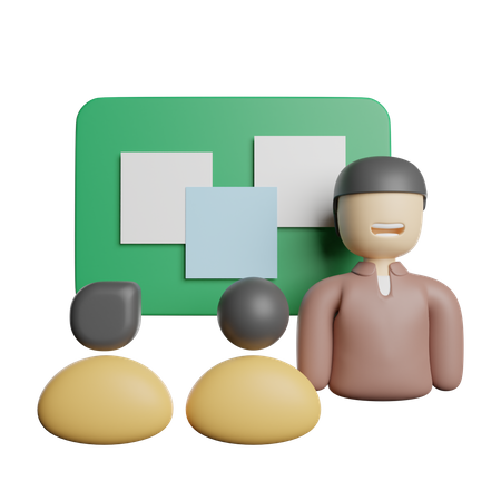 Enseignement  3D Icon