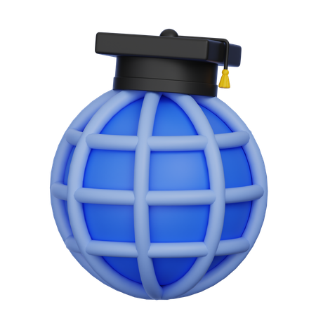 Enseignement à distance  3D Icon