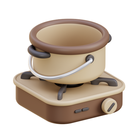 Ensemble de cuisine d'extérieur  3D Icon