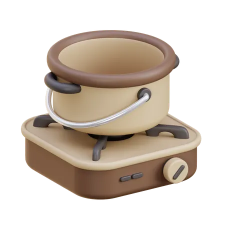 Ensemble de cuisine d'extérieur  3D Icon