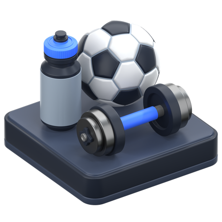 Ensemble sportif  3D Icon