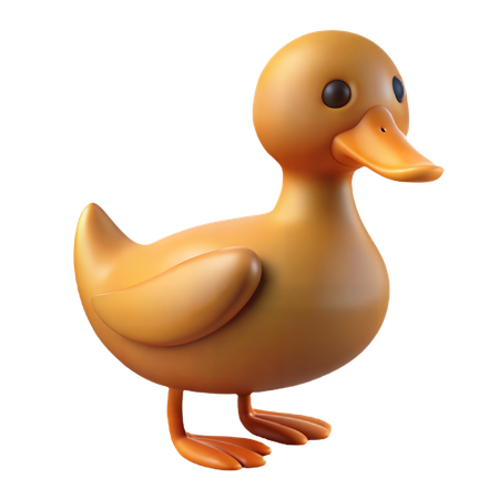 Ente  3D Icon