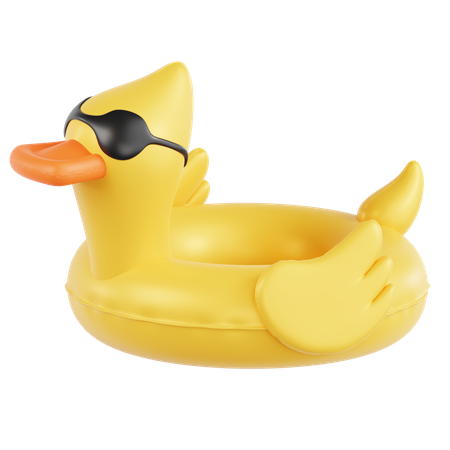 Enten-Schwimmring  3D Icon