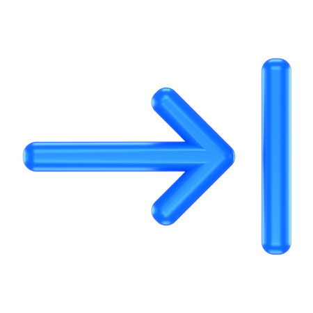 Enter Right  3D Icon