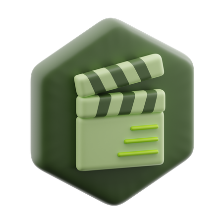 エンターテインメント  3D Icon