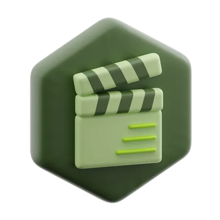 エンターテインメント  3D Icon