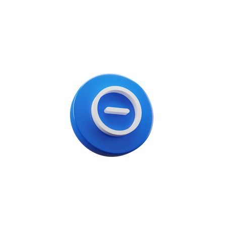 Entfernen  3D Icon