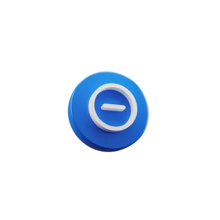 Entfernen  3D Icon