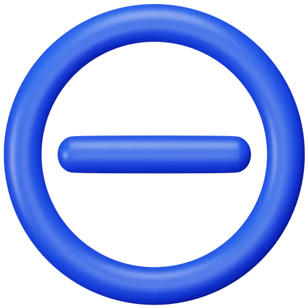 Entfernen  3D Icon