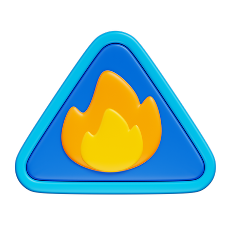 Brennbar  3D Icon