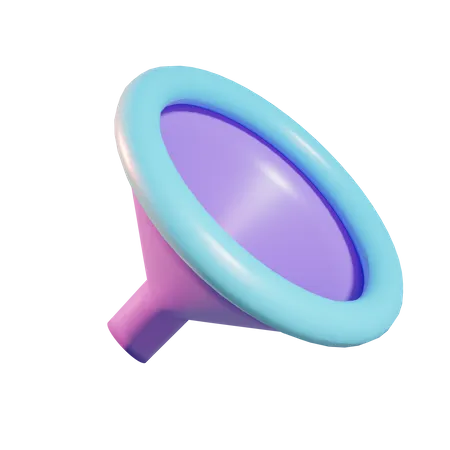 Entonnoir  3D Icon