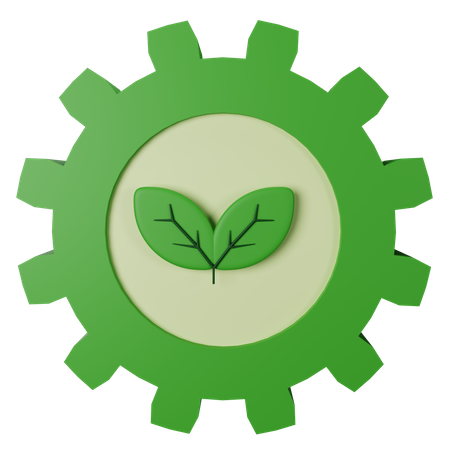 Entorno ecológico  3D Icon