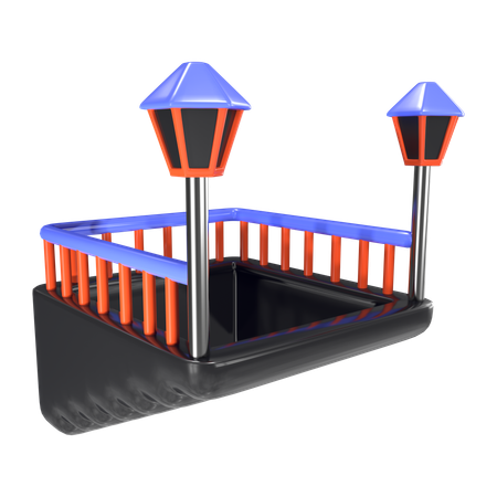 Entrada del metro  3D Icon