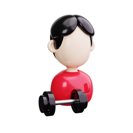 Entraîneur de gymnastique  3D Icon