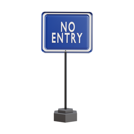 Entrée interdite  3D Icon