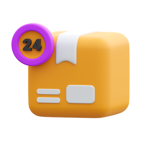 Entrega 24 horas  3D Icon