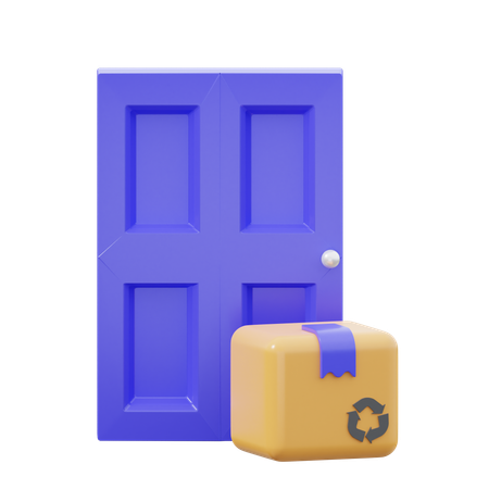 Entrega a domicilio  3D Icon