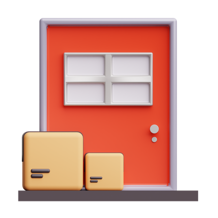 Entrega a domicilio  3D Icon