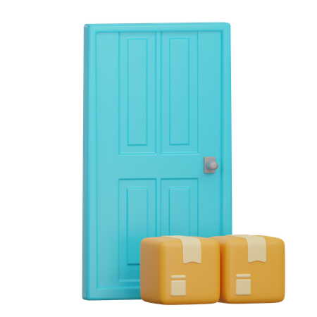Entrega a domicilio  3D Icon
