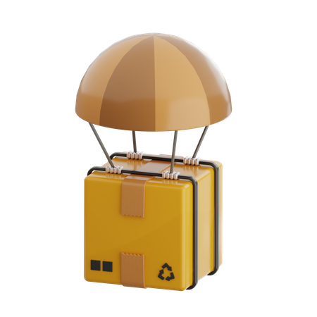 Entrega de ar  3D Icon