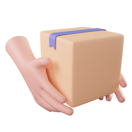 Entrega de paquetes  3D Icon