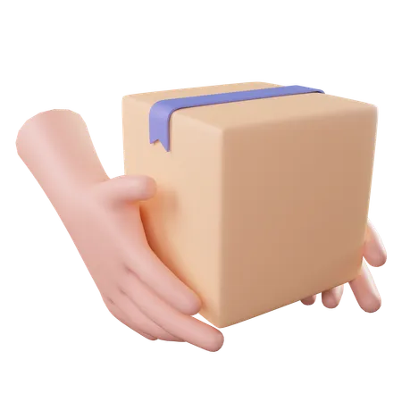 Entrega de paquetes  3D Icon