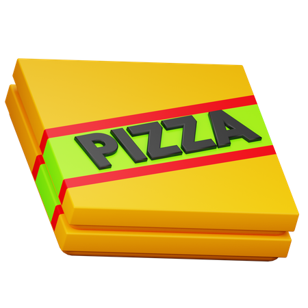 Entrega de pizza  3D Icon