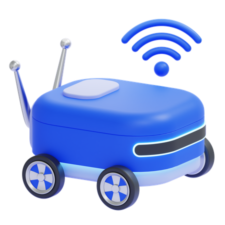 Entrega de robots  3D Icon