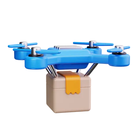 Drone de entrega  3D Icon