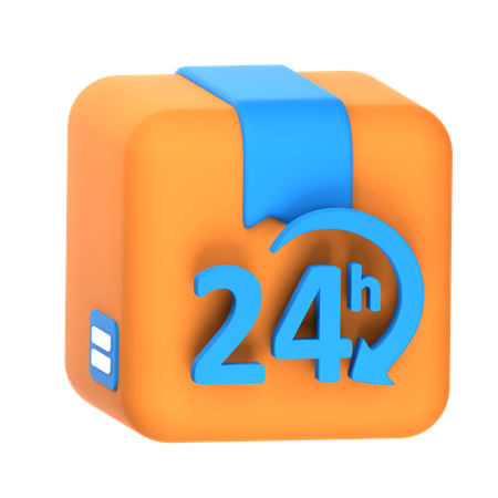 Entrega 24 horas  3D Icon