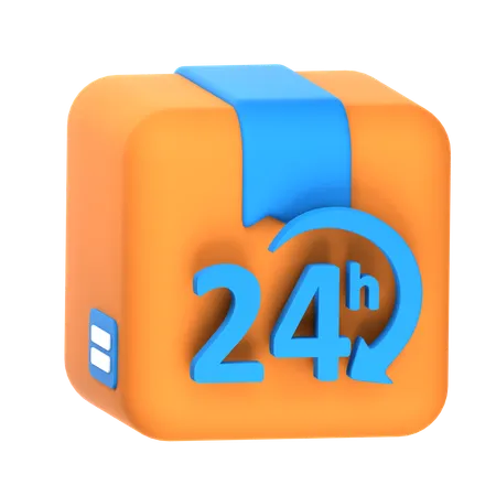 Entrega 24 horas  3D Icon