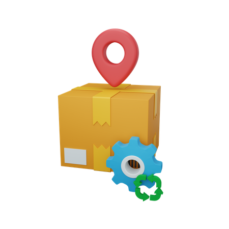 Entrega em processo  3D Icon