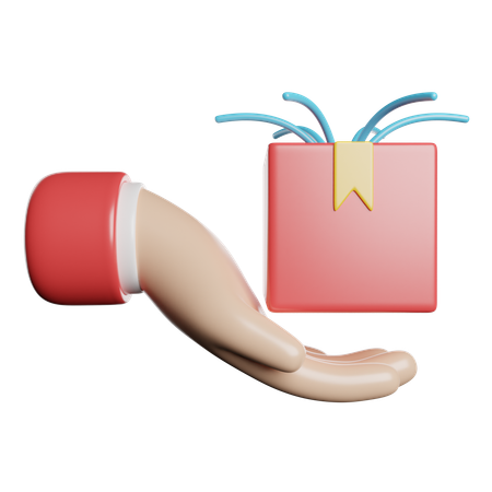 Entrega frágil  3D Icon