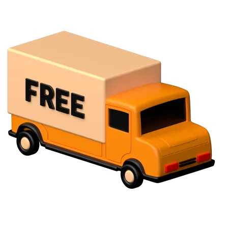 Entrega gratis  3D Icon