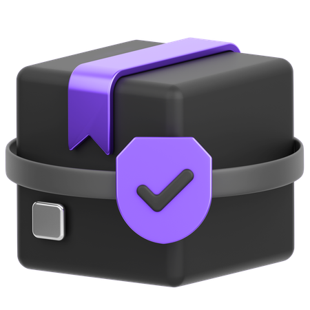 Entrega segura  3D Icon