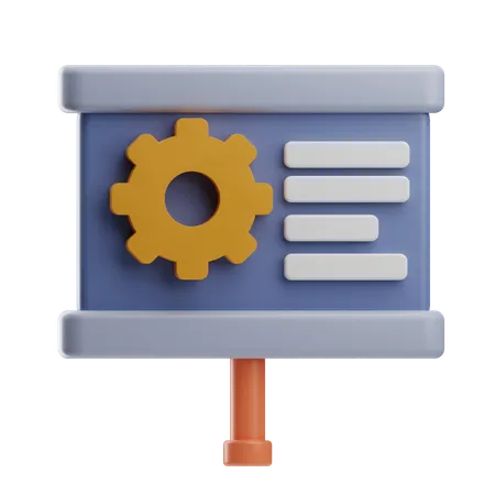 Capacitación  3D Icon