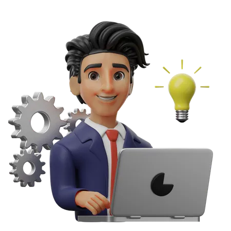 Entrepreneurship  3D Icon